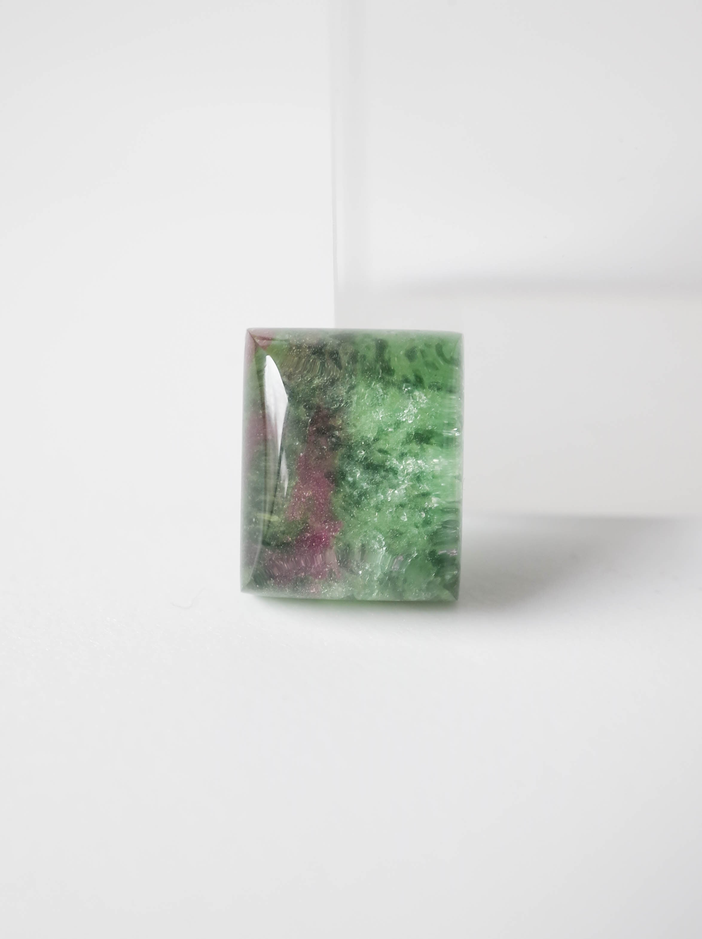 【ダブレット】ロッククリスタル x ルビーインゾイサイト - 10