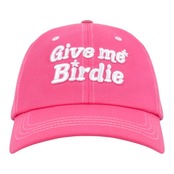 GOXO ゴーエックスオー ギブミーバーディステッチボールキャップ ホットピンク
