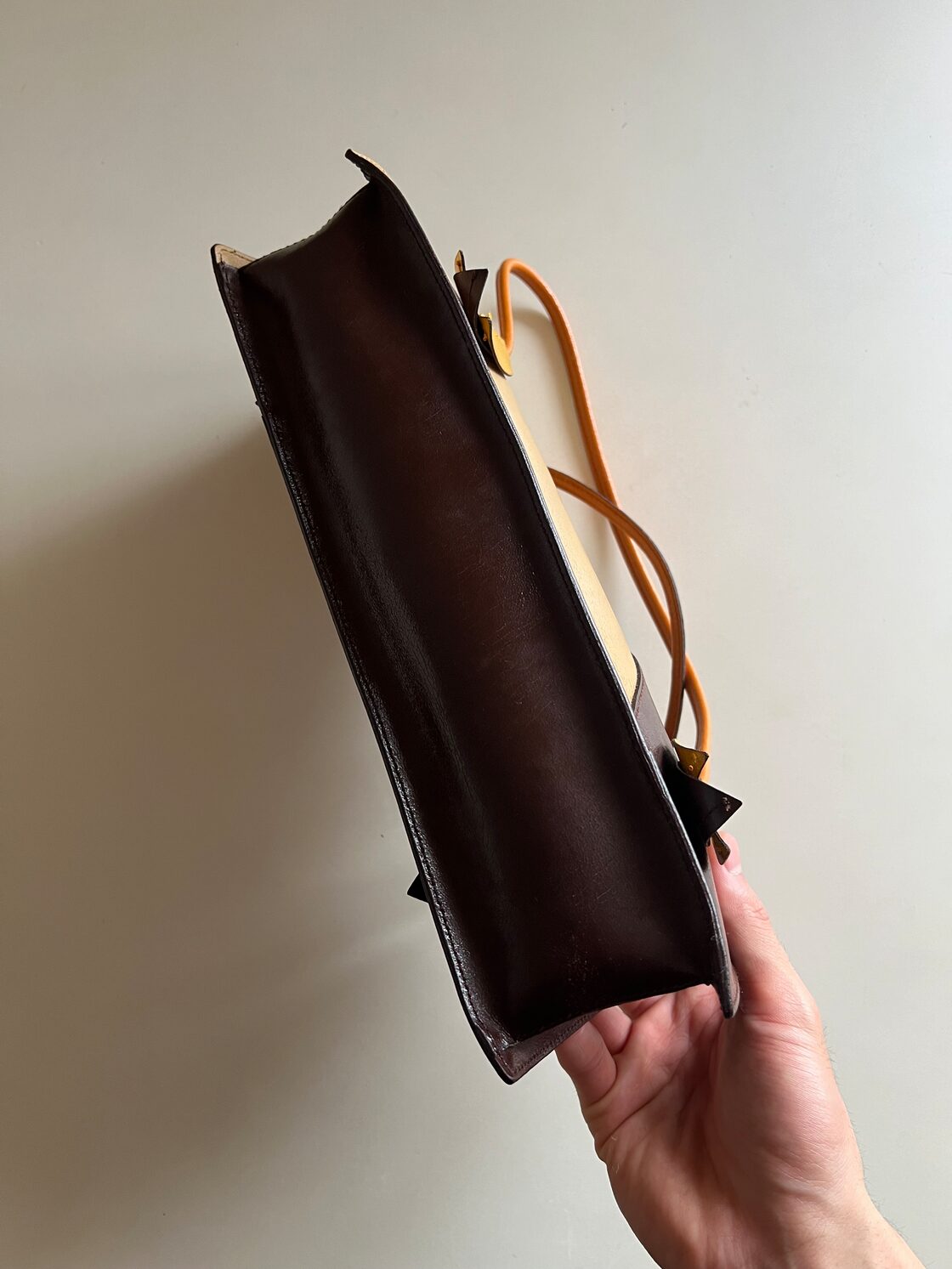 FW1999 MIU MIU LEATHER HAND BAG | Pay ID