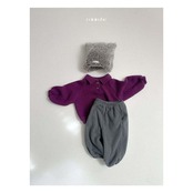 【取寄】minirobe ボーイカラーのスウェット｜冬服｜韓国子供服
