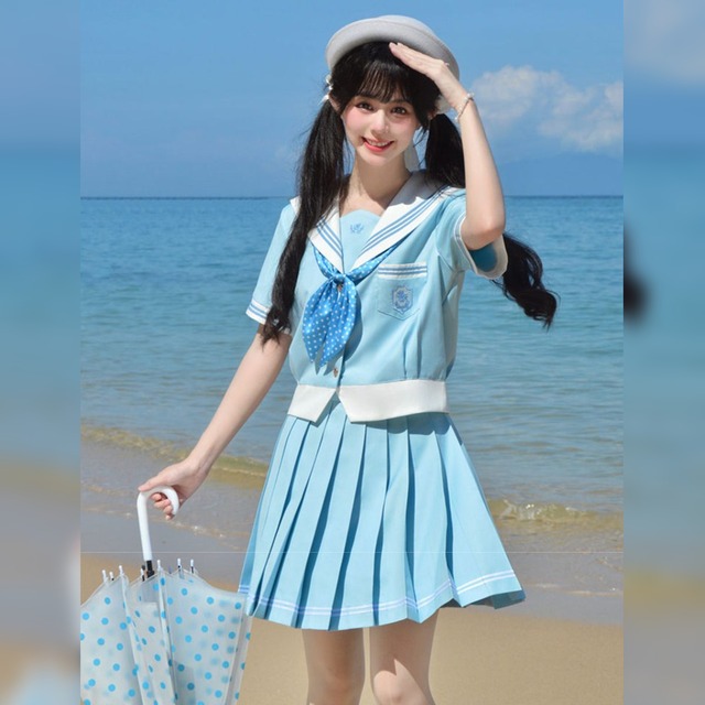 青空ソーダセーラー服セットアップ