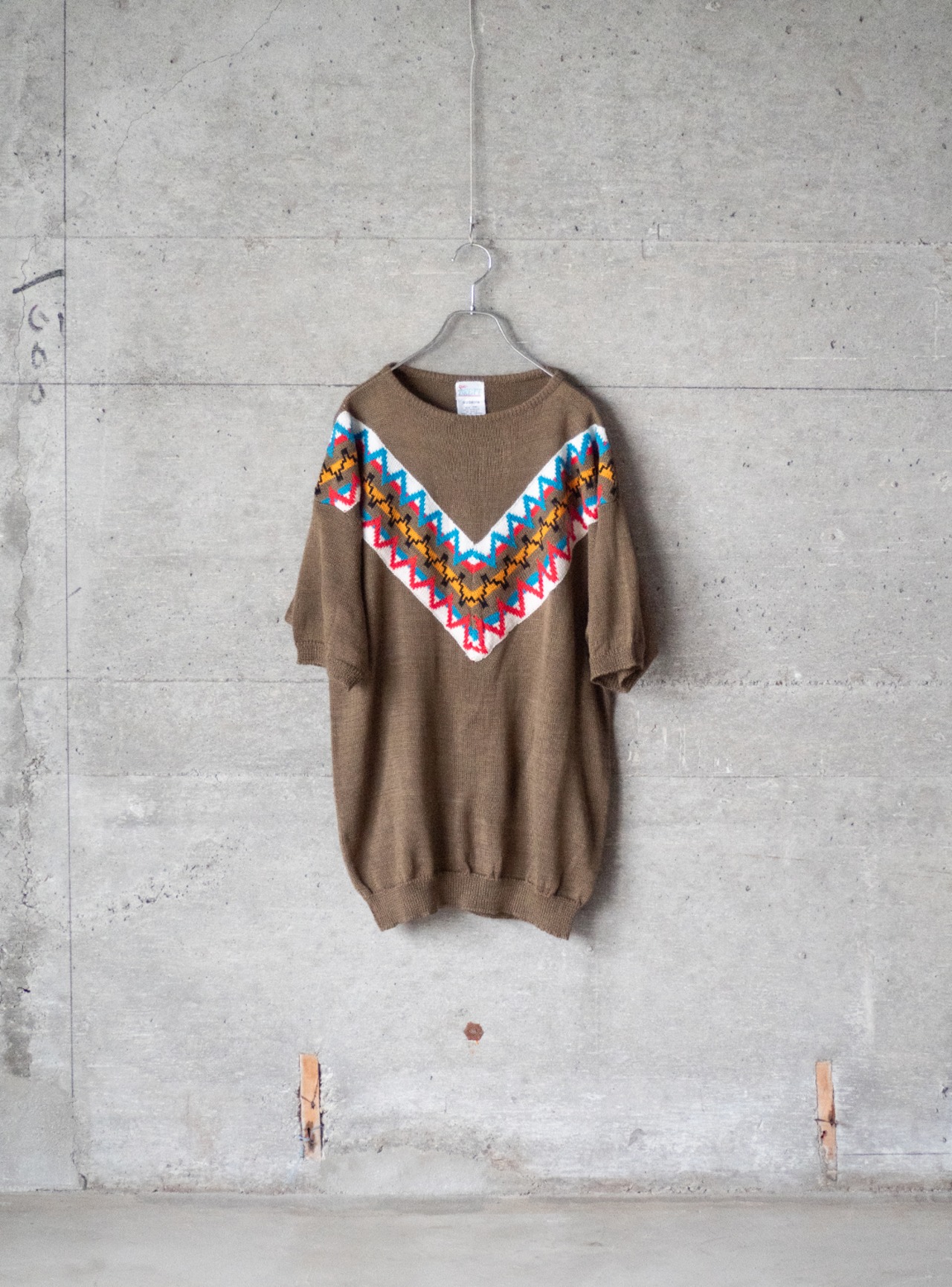 "Sue BRETT" 1980s Acrylic knit pullover