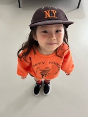 韓国子供服 / 26Autumn / cantuccistudio / ニューヨークキャップ / 秋服 *FREE(周囲 約56cm)*