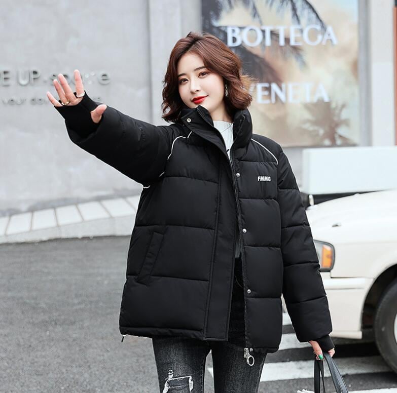 新しい韓国のファッション 女性の厚い綿のコート ゆるい冬のコート 