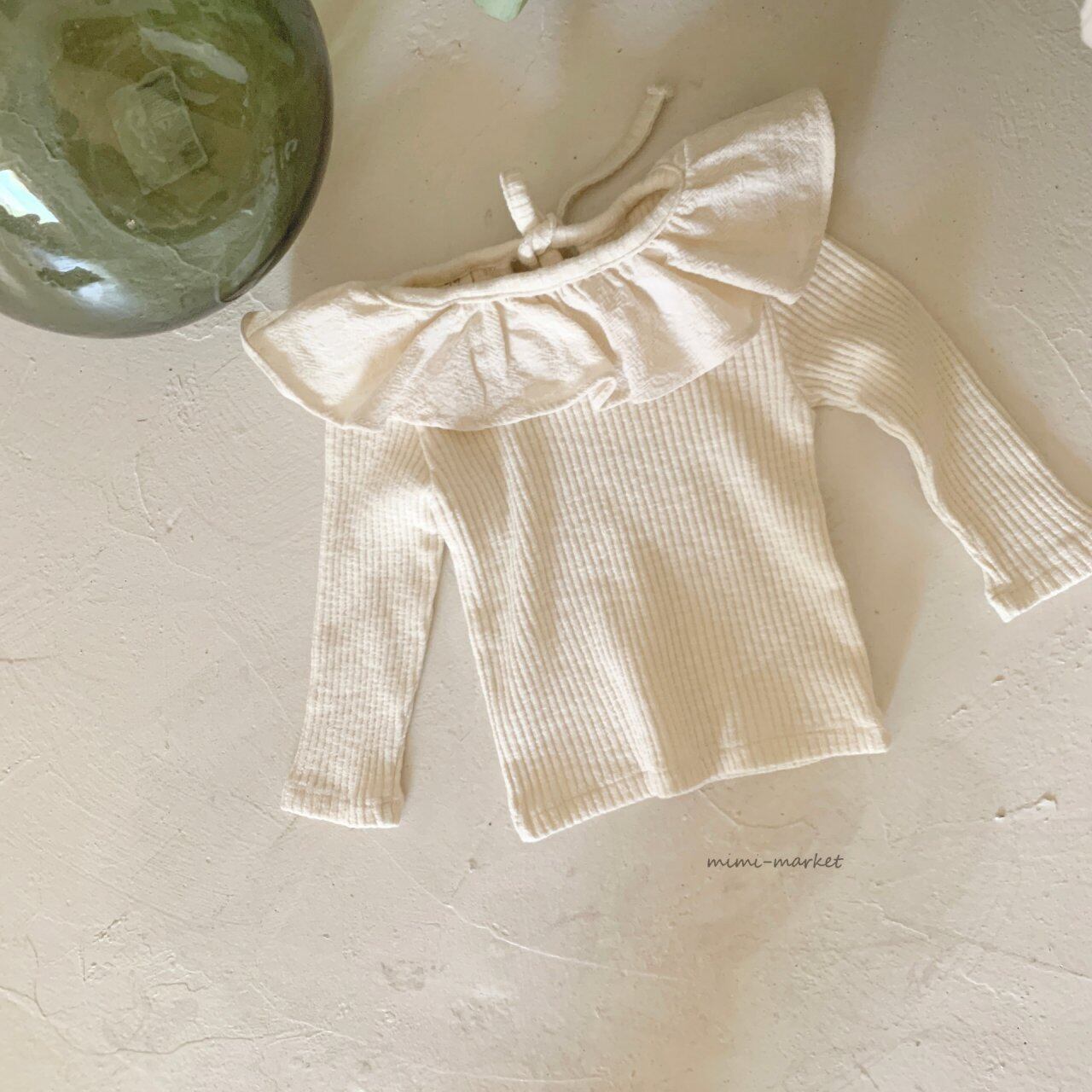 即納』frill rib tops / mimi market | rc closet