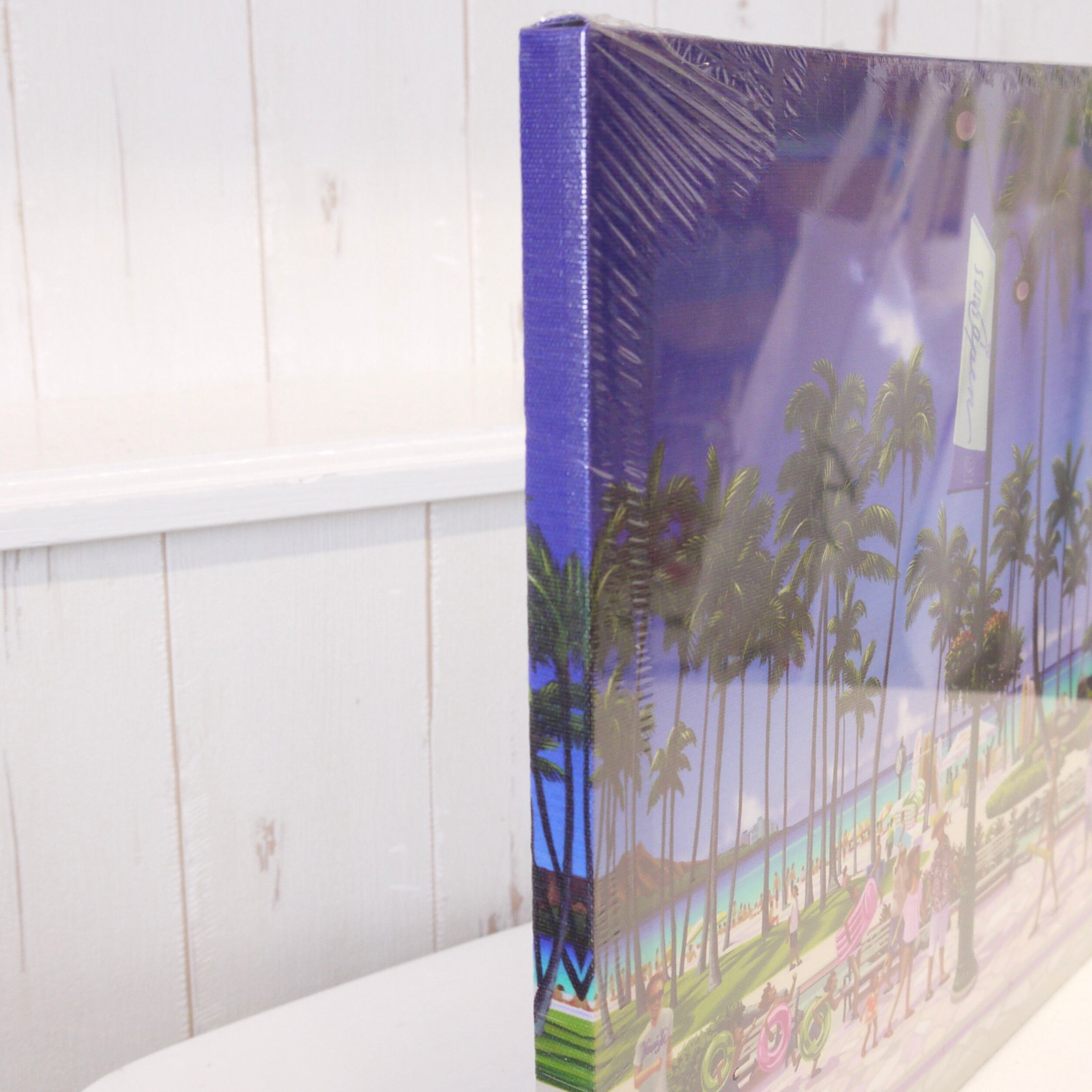 ペガサス風景！w4板キャンパス　原画 嵯峨野観光鉄道 キャンバスアート大 春 | WESTERモール