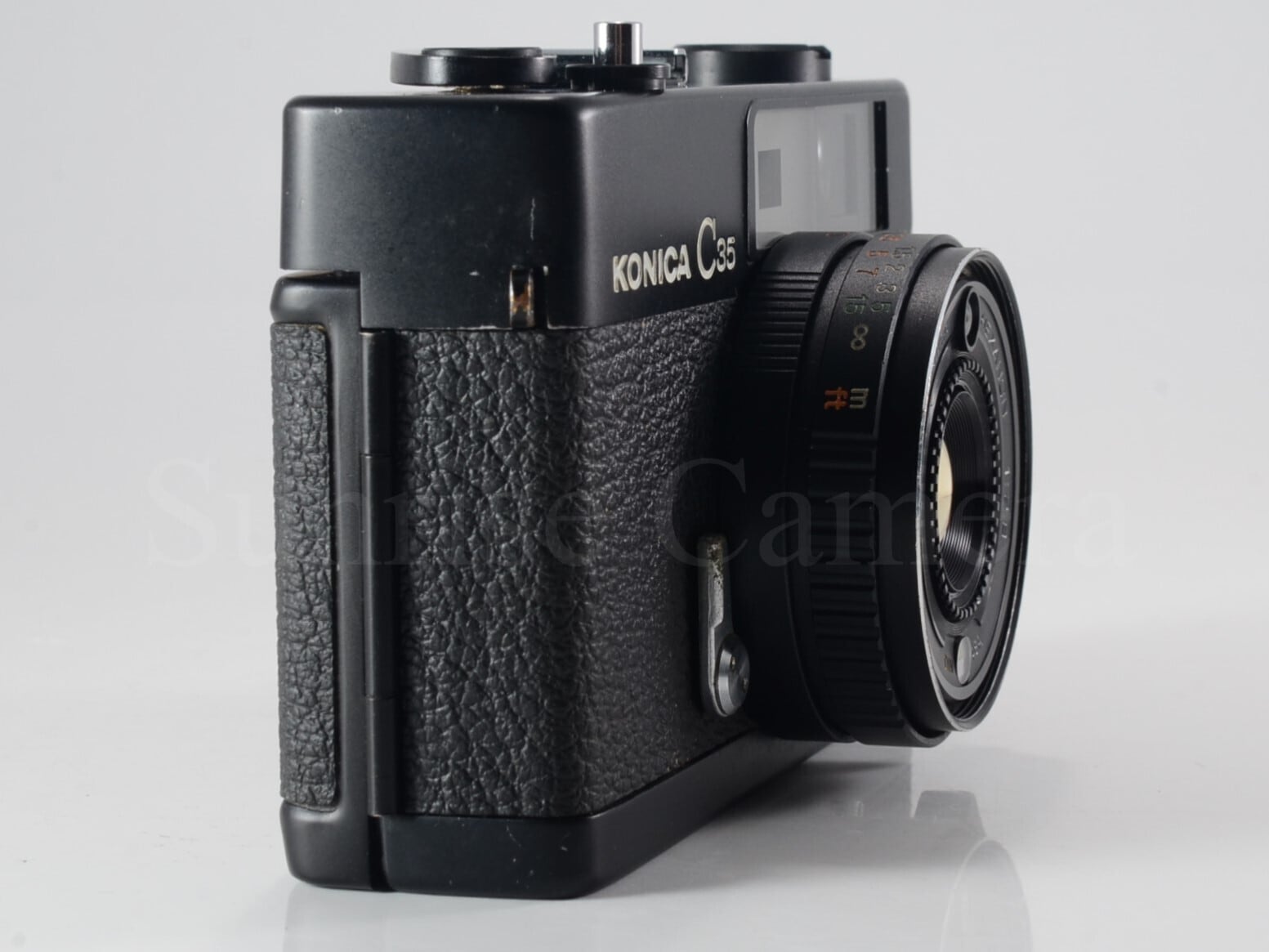 KONICA C35 ブラック / HEXANON 38mm F1.8 整備済 コニカ (60087
