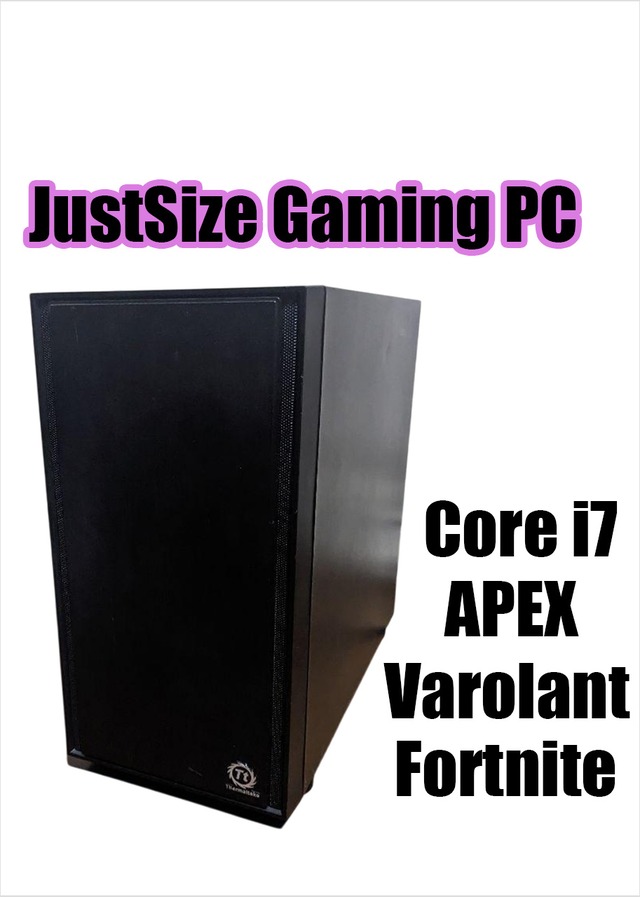 JustSize Gaming PC for APEX フォートナイト＆Varolant Core i7 