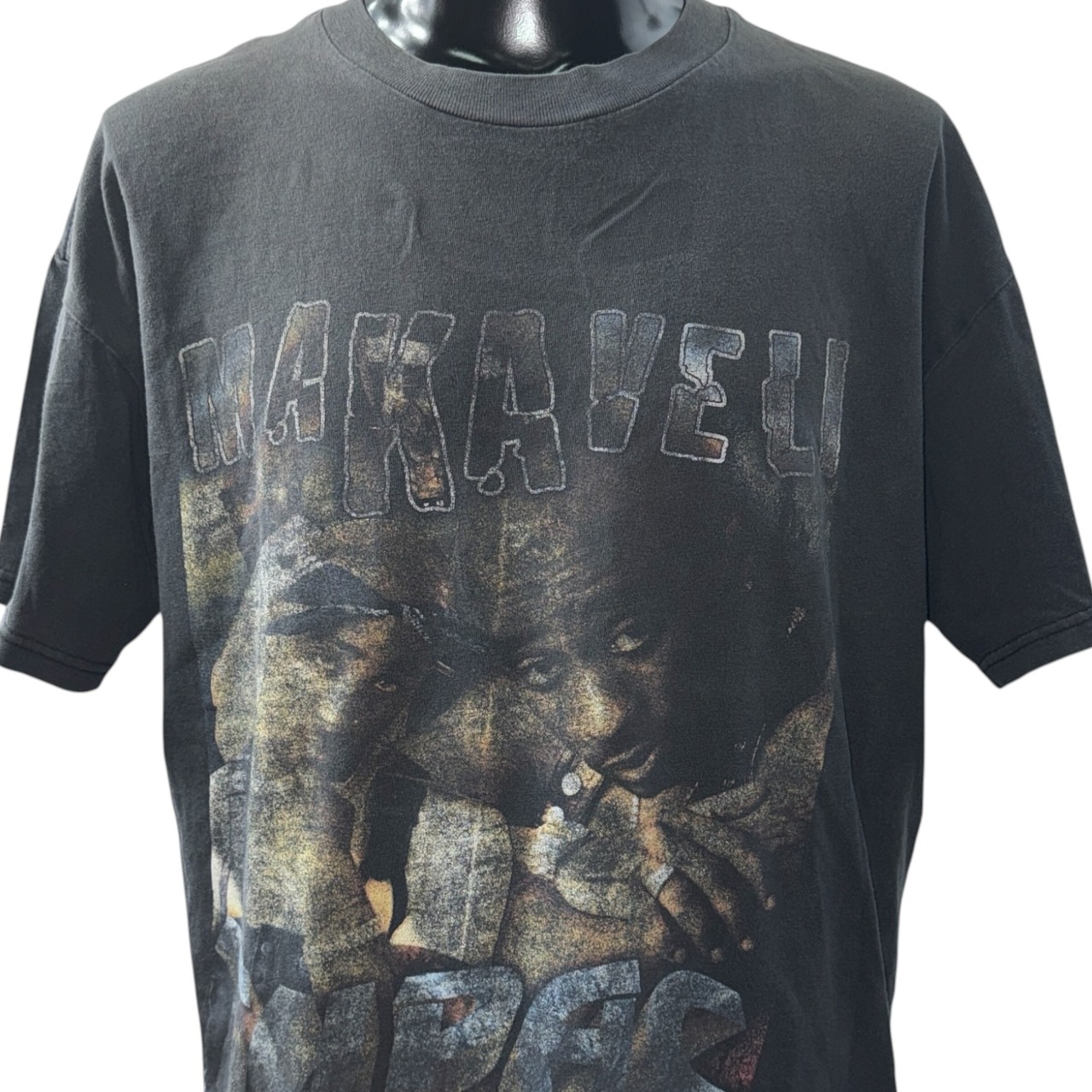 【2PAC】2パック MAKAVELI THUG LIFE RAP Tシャツ