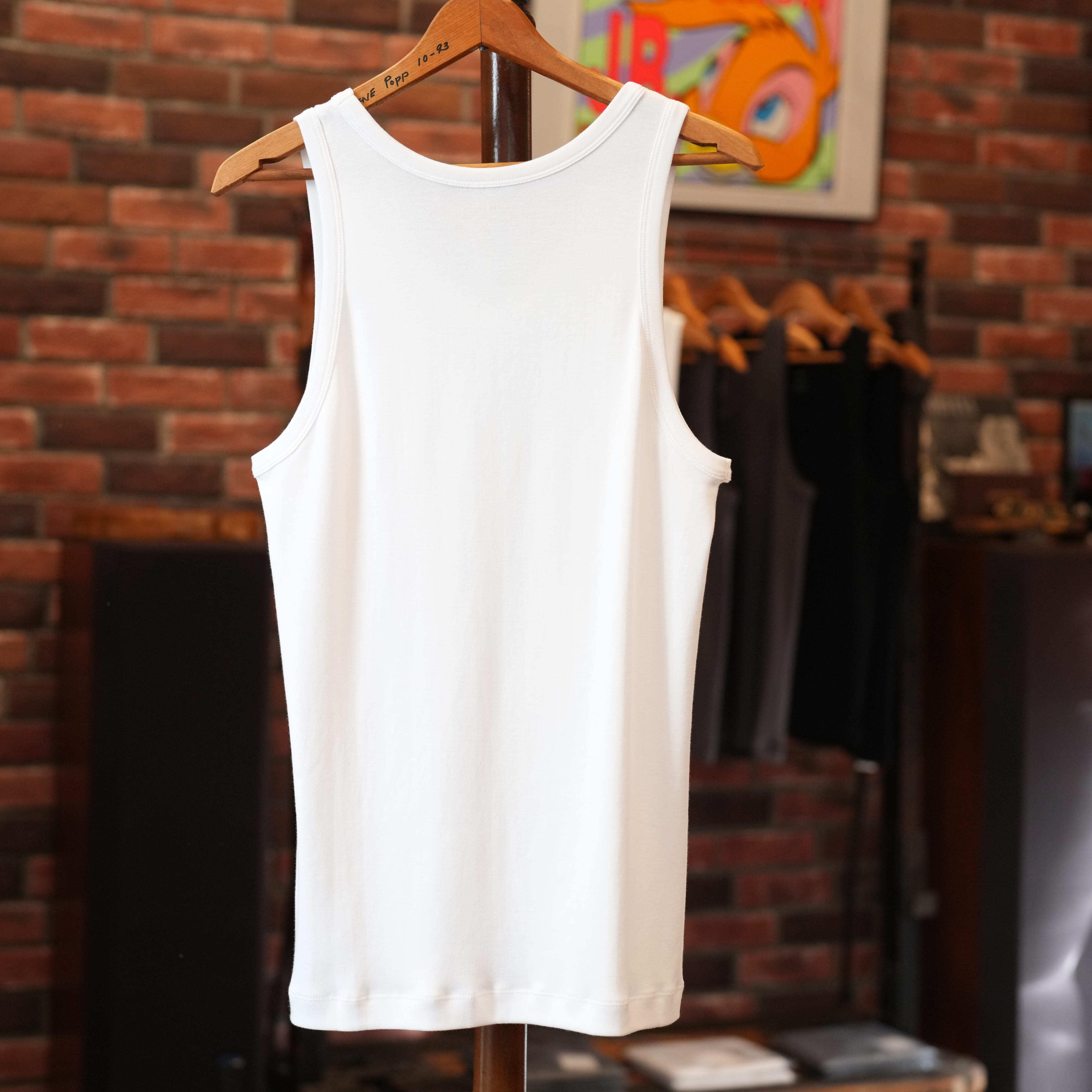 ULTERIOR TUBULAR TANK TOP WHITE サイズ3 2枚 ULTERIOR(アルテリア) 26SS 