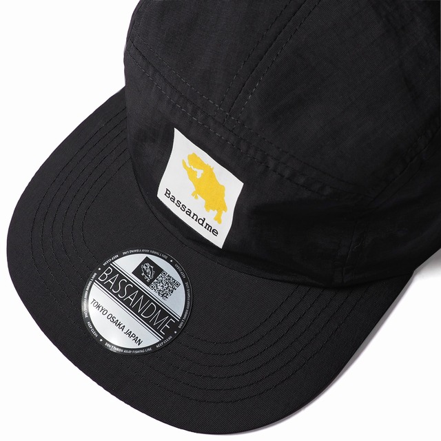 bassandme a.w.c 5panel cap u.l. ”painted” black 