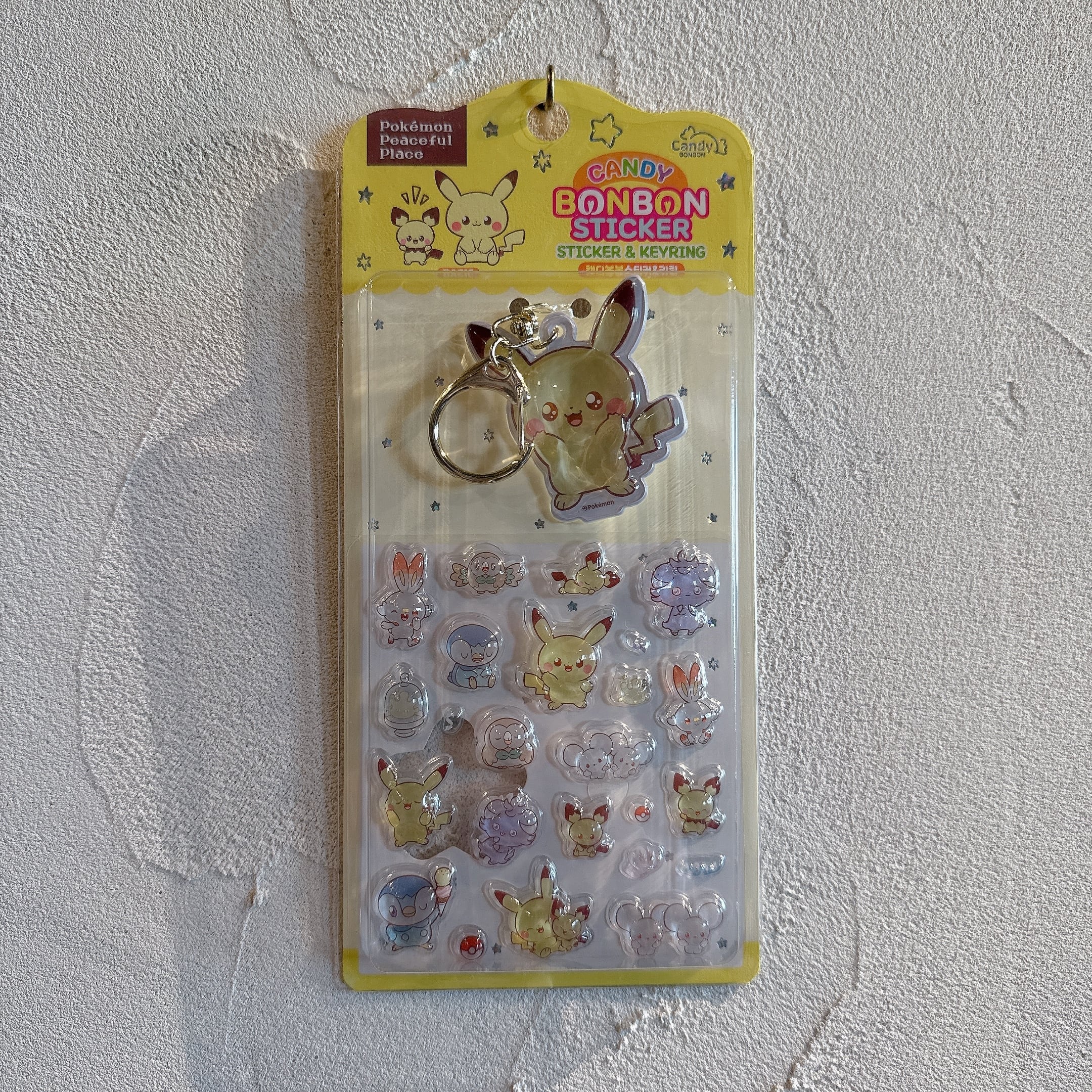 CANDY BONBON STICKER ポケピース チャーム付き