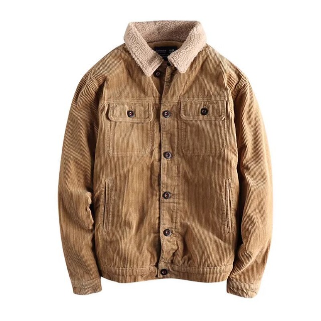 Corduroy boa jacket  21191