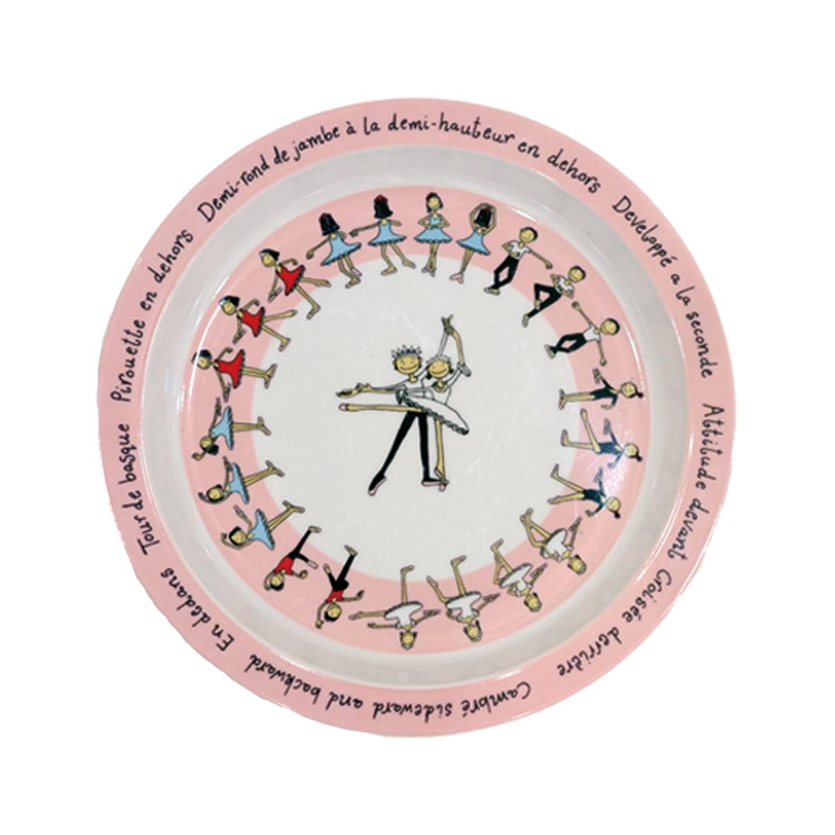 Melamine Plate ballet_44PL