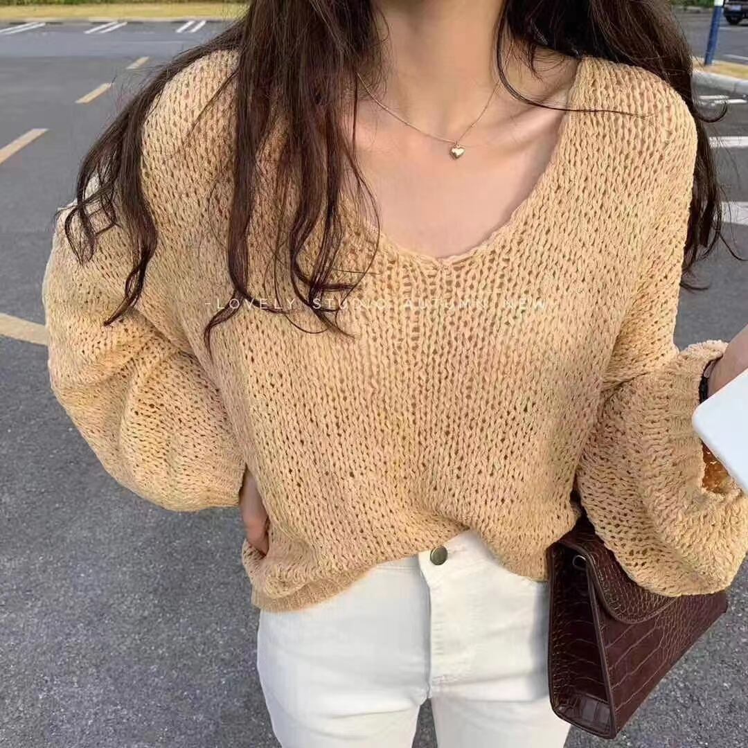 ルーズニットトップス　AJ2085-1056