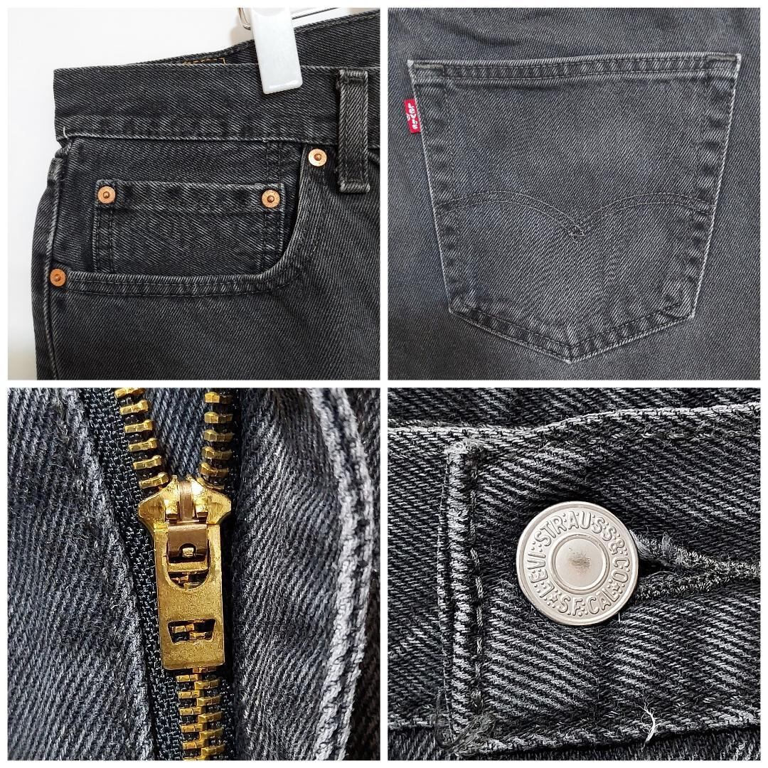 リーバイス550 Levis W40 ブラックデニム 黒 バギーパンツ 8073 | fuufu 