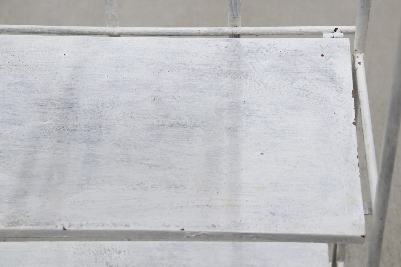 沼津店】クラシカル アイアン 折り畳み シェルフ 飾り棚 本棚