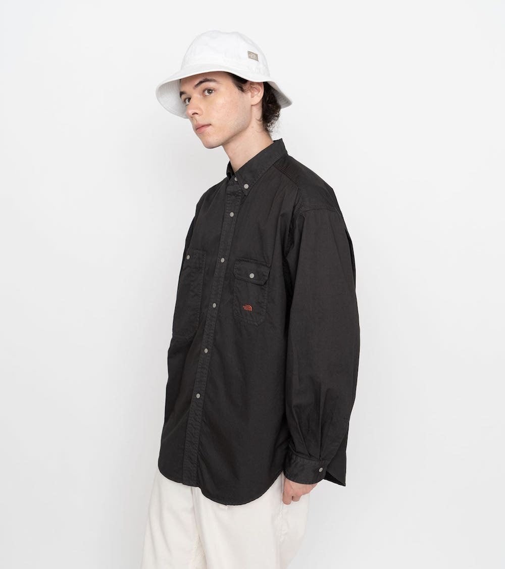 THE NORTH FACE PURPLE LABEL Lightweight Twill B.D. Work Shirt NT3202N  CH(CHARCOAL) | ～ c o u j i ～ powered by BASE