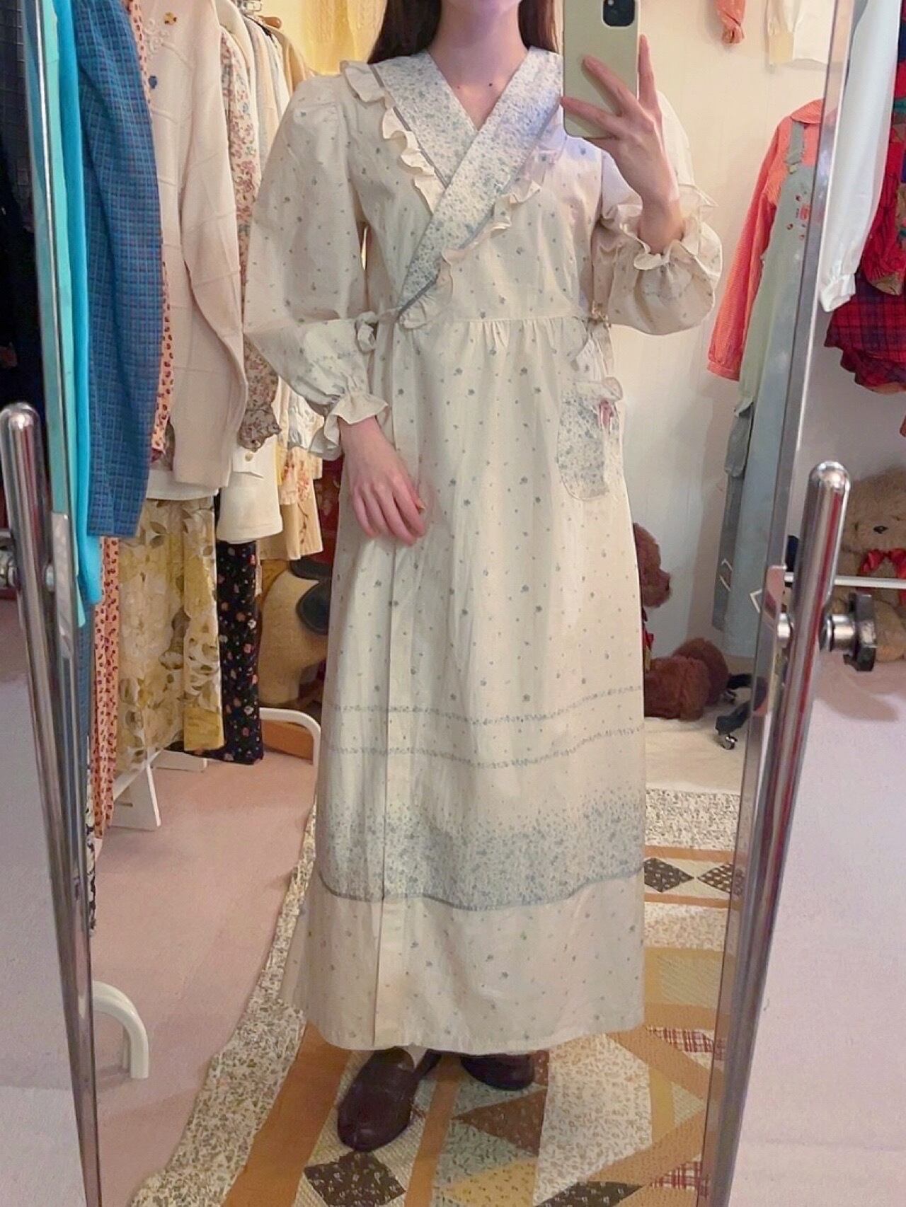 mini flower cachecoeur one-piece