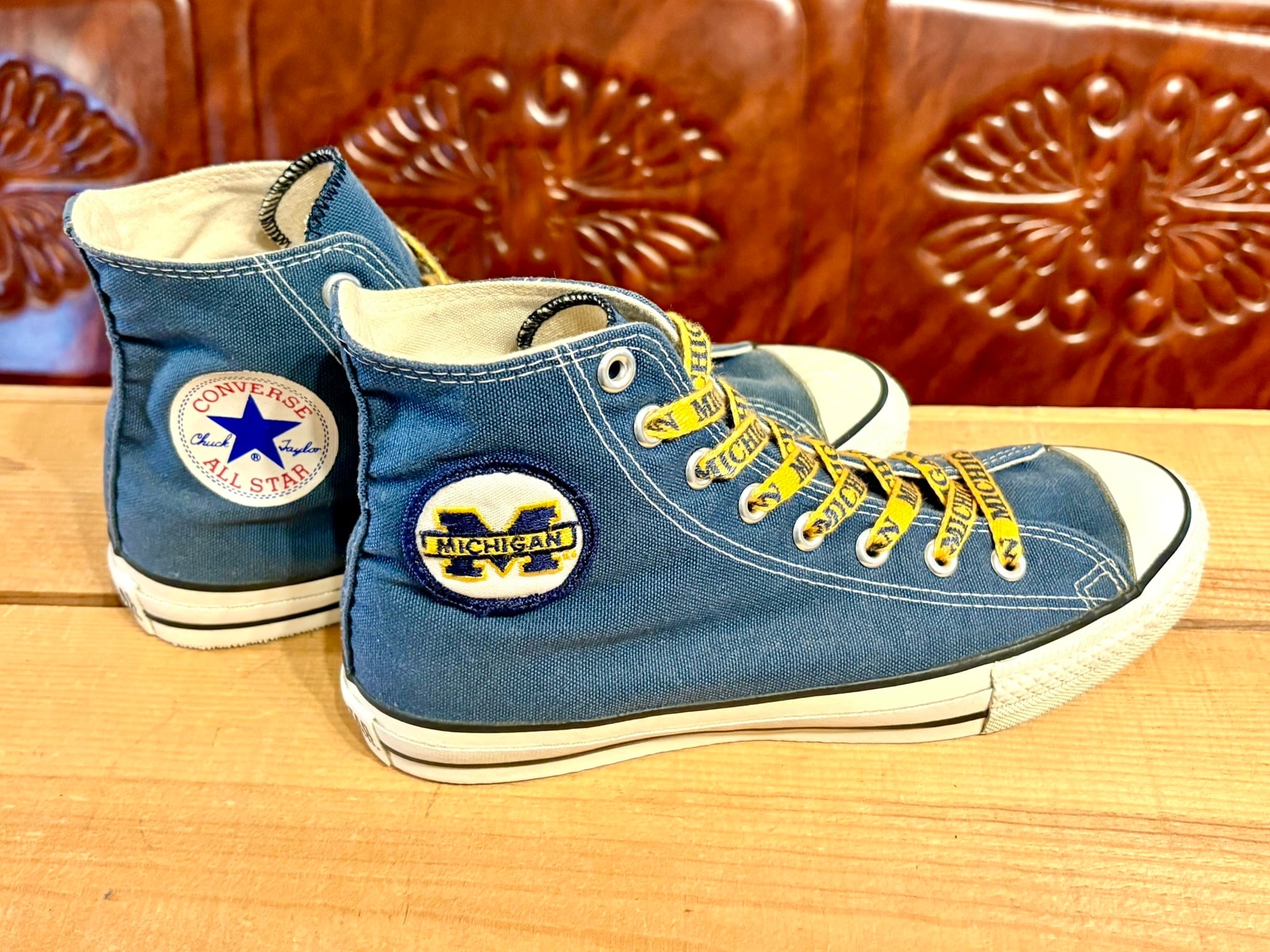 ★90s!USA!コンバース オールスター ミシガン 紺 ヴィンテージ 201★ ☆90s!USA!コンバース オールスター ミシガン 紺 ヴィンテージ 201☆
