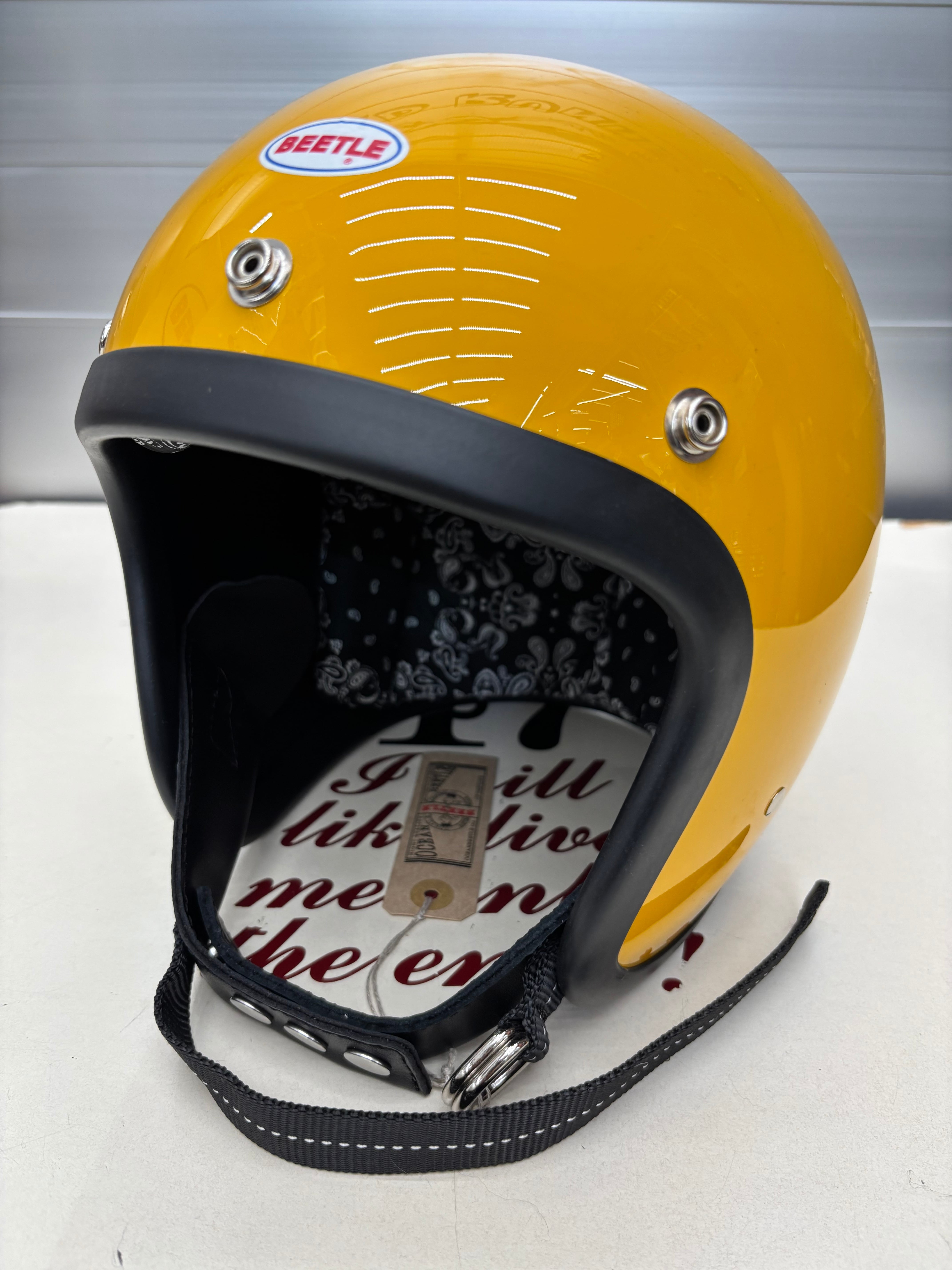 オーシャンビートル oceanbeetle LAC イエロー Wストラップ 黒 各サイズ有り ペイズリーインナー黒仕様 (鑑賞用.コレクション) SALE中です! 送料無料!