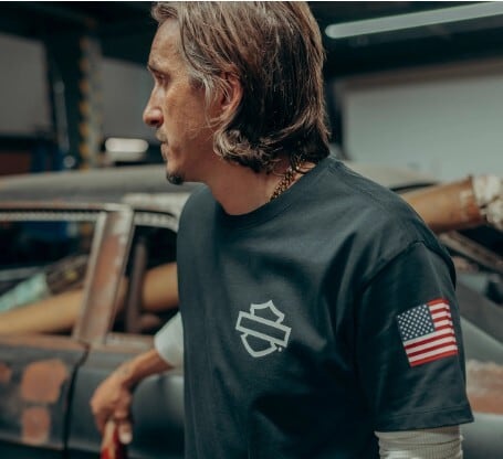 ユニセックス】FACTORY RACING ハーレーダビッドソンTシャツ