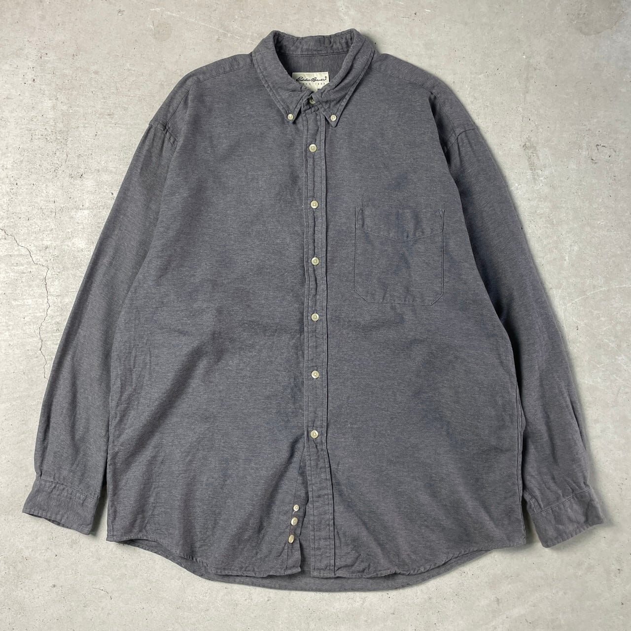 希少　ボタンダウン　ヴィンテージ　ジャパニーズビンテージ　2脚セット IZ 90年代 Eddie Bauer エディーバウアー コットンツイル ボタンダウン