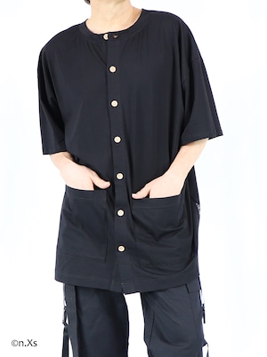 ユニックス・オーバーシャツ（BLACK）