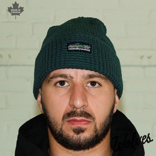 【RAISED BY WOLVES/レイズドバイウルブス】AURORA WATCHCAP ニット帽 / KELP / FW26-14509