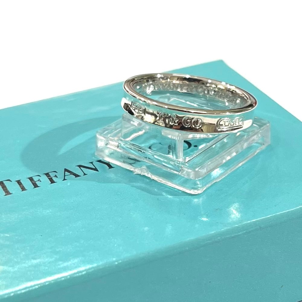 Tiffany & Co. リング 2点セット TIFFANY&CO】 【17号 】2724 細T&CO ナローシルバー925ヴィンテージ