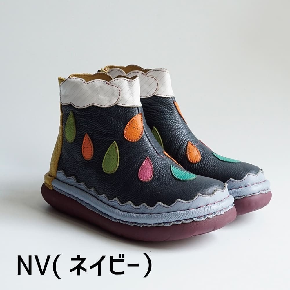 Estacion エスタシオン しずくモチーフ ショートブーツ TGE691 | CLAIR