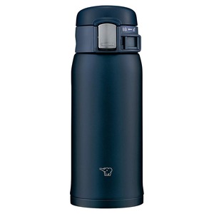 【新着特価】象印 水筒 ステンレスマグ 360ml ワンタッチタイプ 保温保冷 軽量 コンパクト ネイビー SM-SF36-AD