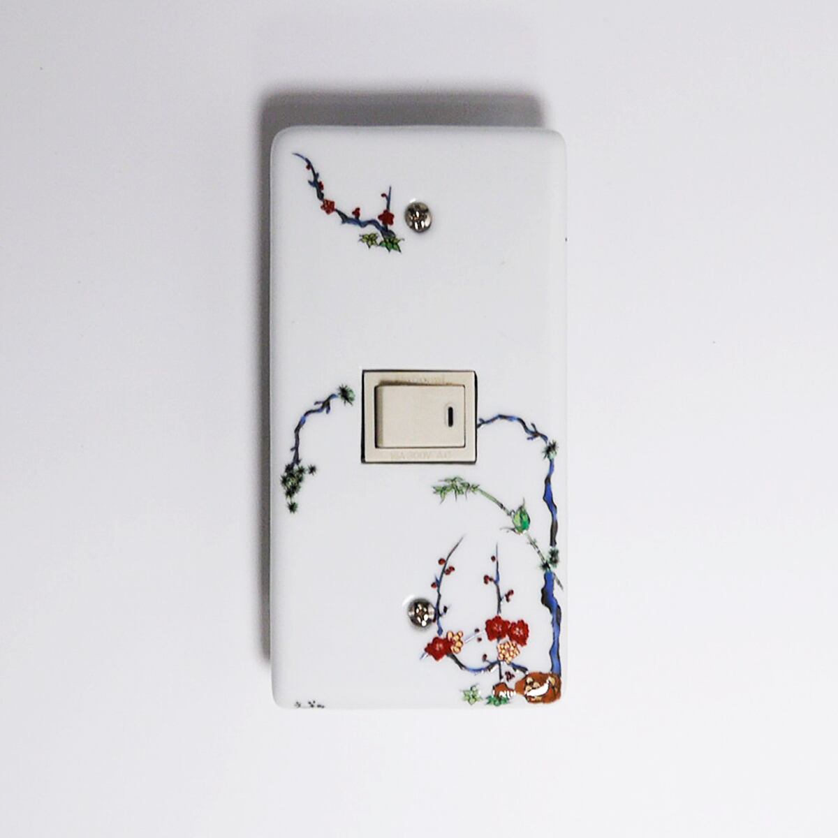 スイッチプレート 松竹梅(1穴)