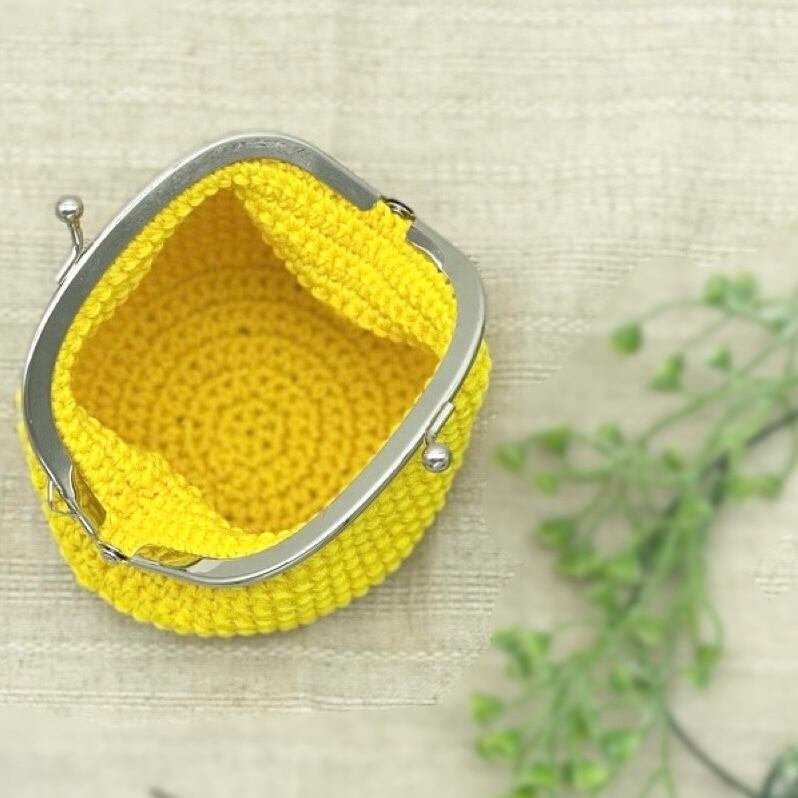 ❃ご依頼品❃がま口ポーチ | Pocket Crochet ❃ポケットクロッシェ