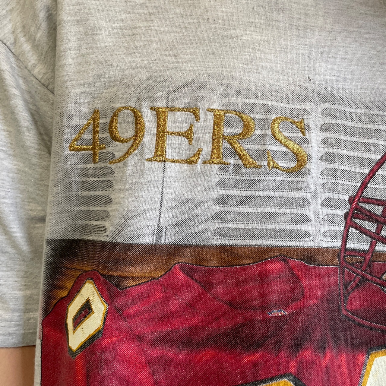90年代 NFL サンフランシスコフォーティナイナーズ チームロゴ刺繍 