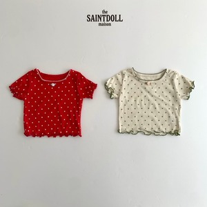 [SAINTDOLL] Dot Square T / [세인트돌] 도트스퀘어티