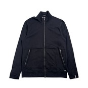HUGO BOSS ヒューゴボス REGULAR FIT ダブルジップ トラックジャケット XL/ブラック系 メンズ