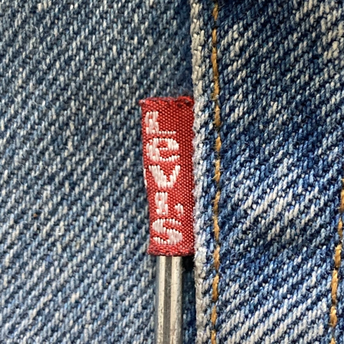 W33 L33】90's US.Levis 501 リーバイス エルパソ工場(524) ボタン裏