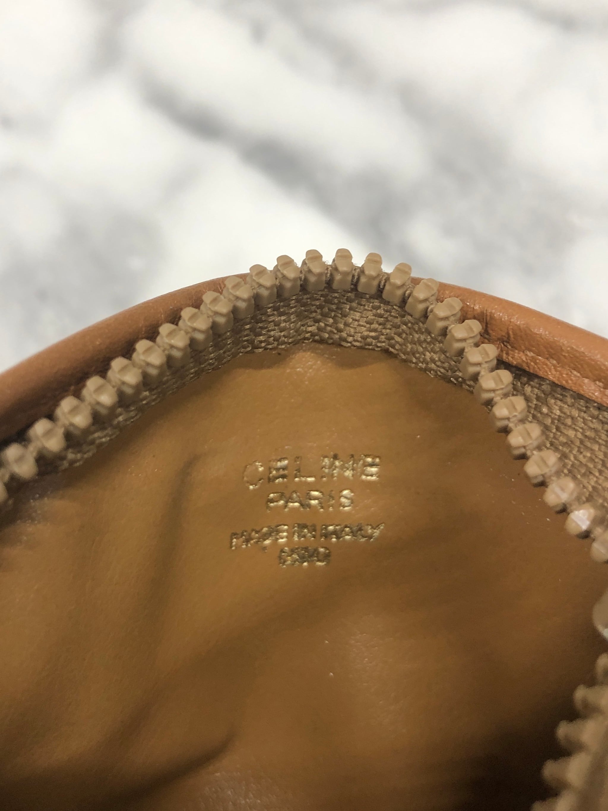 CELINE セリーヌ マカダム ブラゾン型押し コインケース CELINE セリーヌ マカダム ブラゾン型押し コインケース