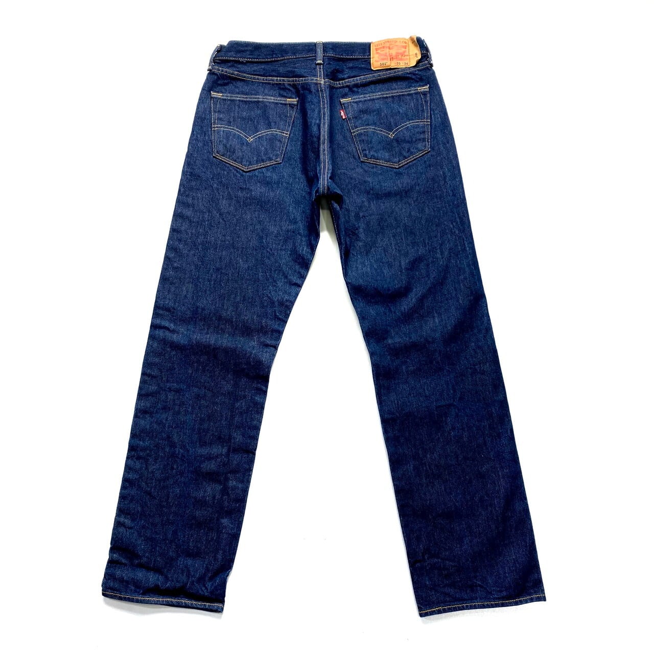 リーバイス 501 USA製 デニム ジーンズ 濃紺 大きめ W42 L34