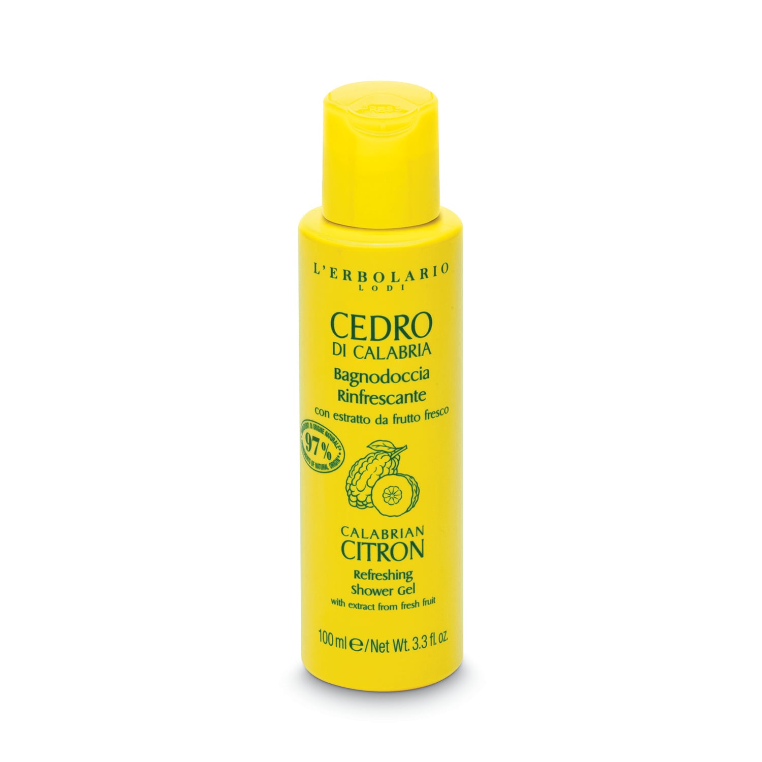 Cedro di Calabria】チェドロ ディ カラブリア シャワージェル 100ml