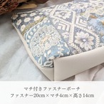 マチ付ファスナーポーチ