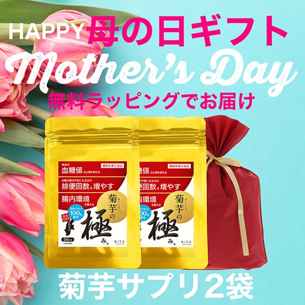 母の日ギフト【機能性表示食品】菊芋の極み 単品2袋