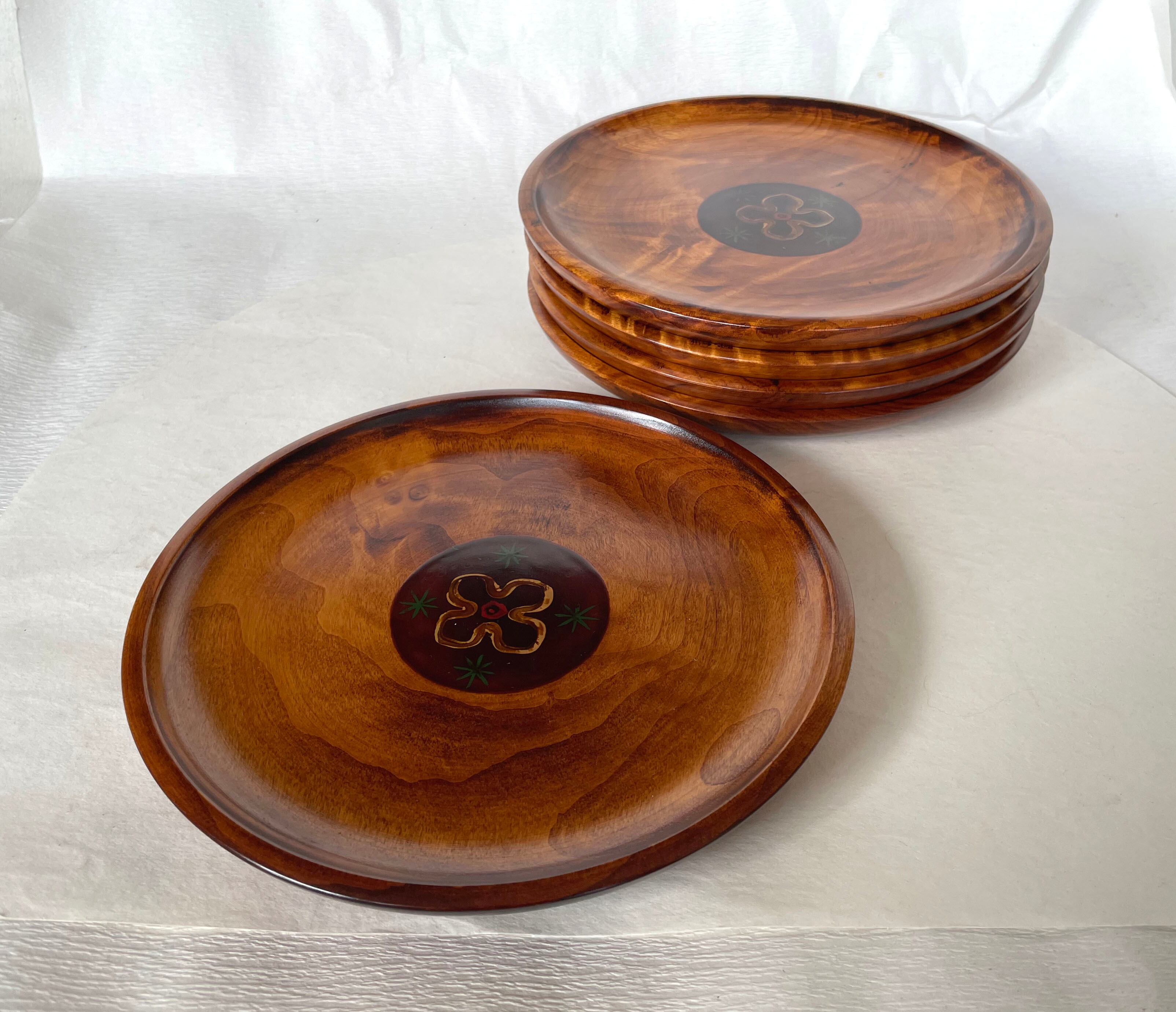 銘々皿 漆塗 松摺漆 5枚 取皿 5寸 15cm 木製 讃岐漆器 | tokuraya