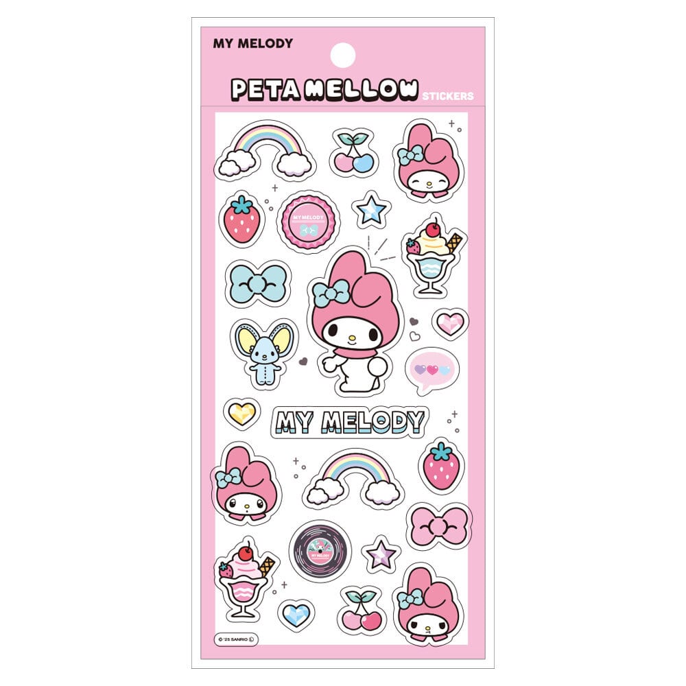 予約販売】サンリオペタメロウステッカーズ | SEALSHOPぺたぺた