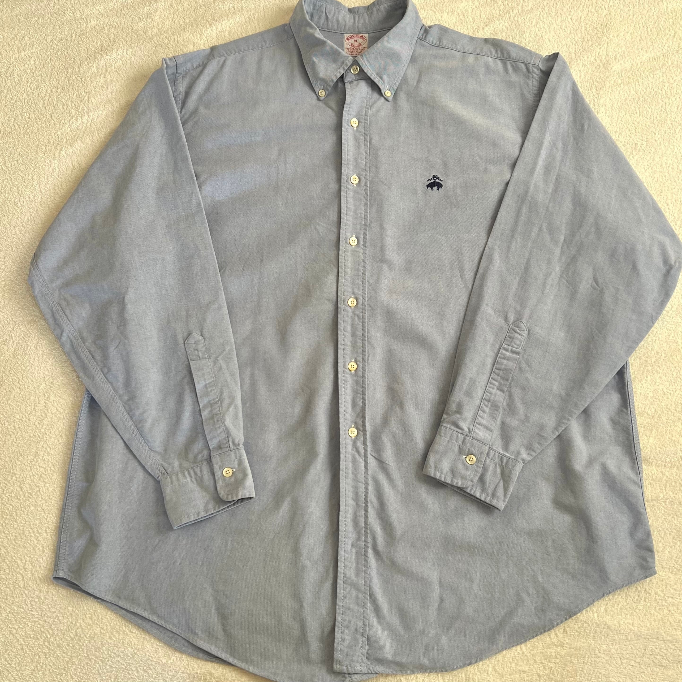 Brooks Brothers USA製 ブルックスブラザーズ オックスフォード 無地