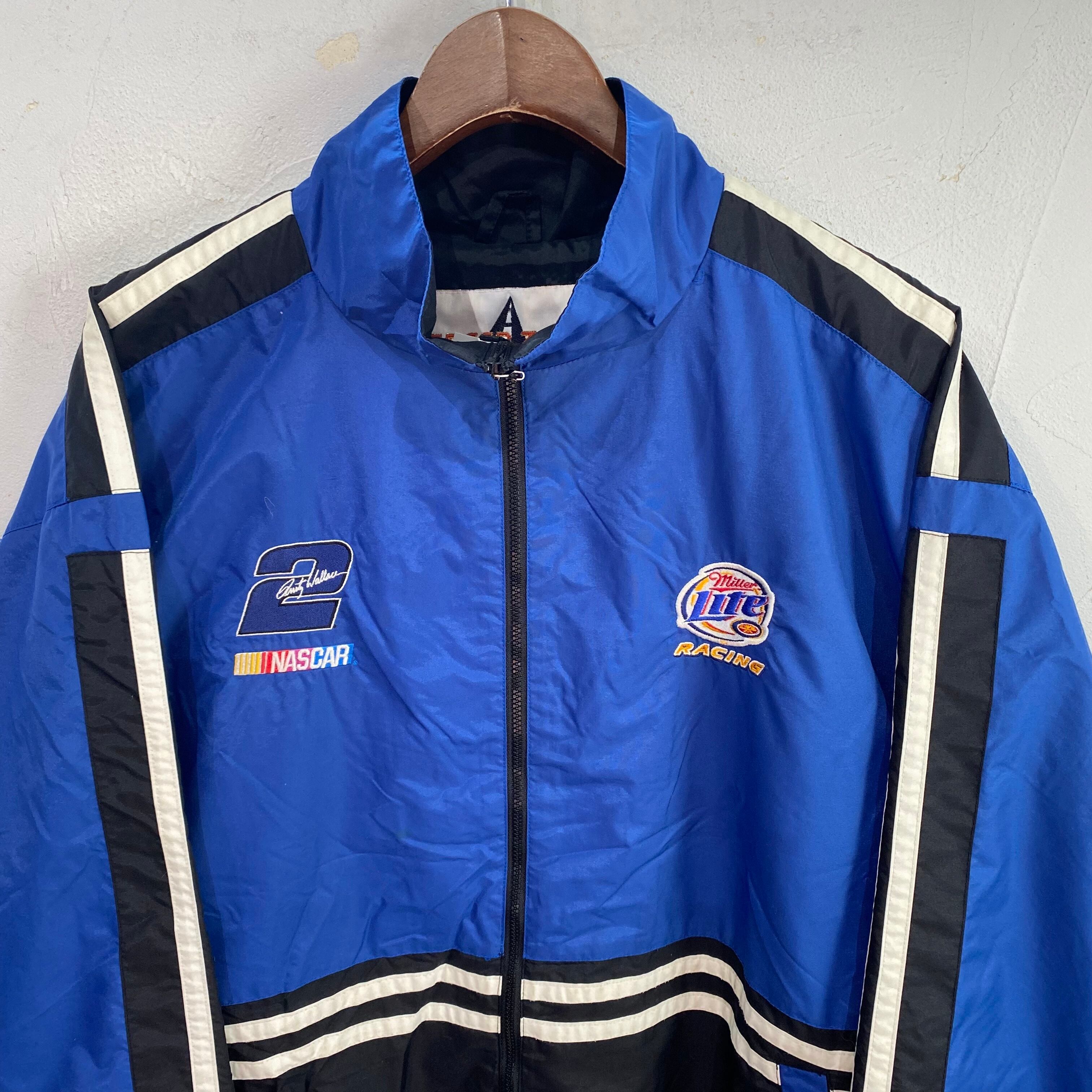 size：L【 NASCAR 】ナスカー レーシングジャケット ナイロン ナイロン ...