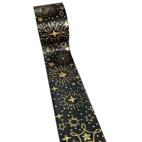 シール堂 金箔 きらぴか きらめく星々 27mmマステ SD03