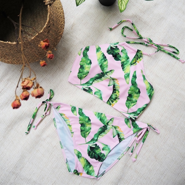 Holter-neck Bikini《PNK》18389320-b