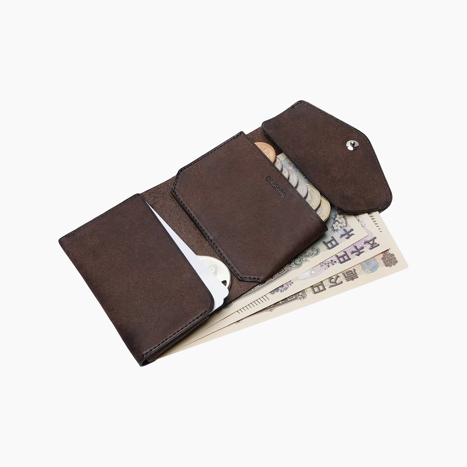 Compact Trifold Wallet MARGOT | ORIONIS